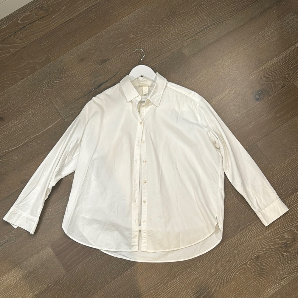 Classic White Men's Shirt